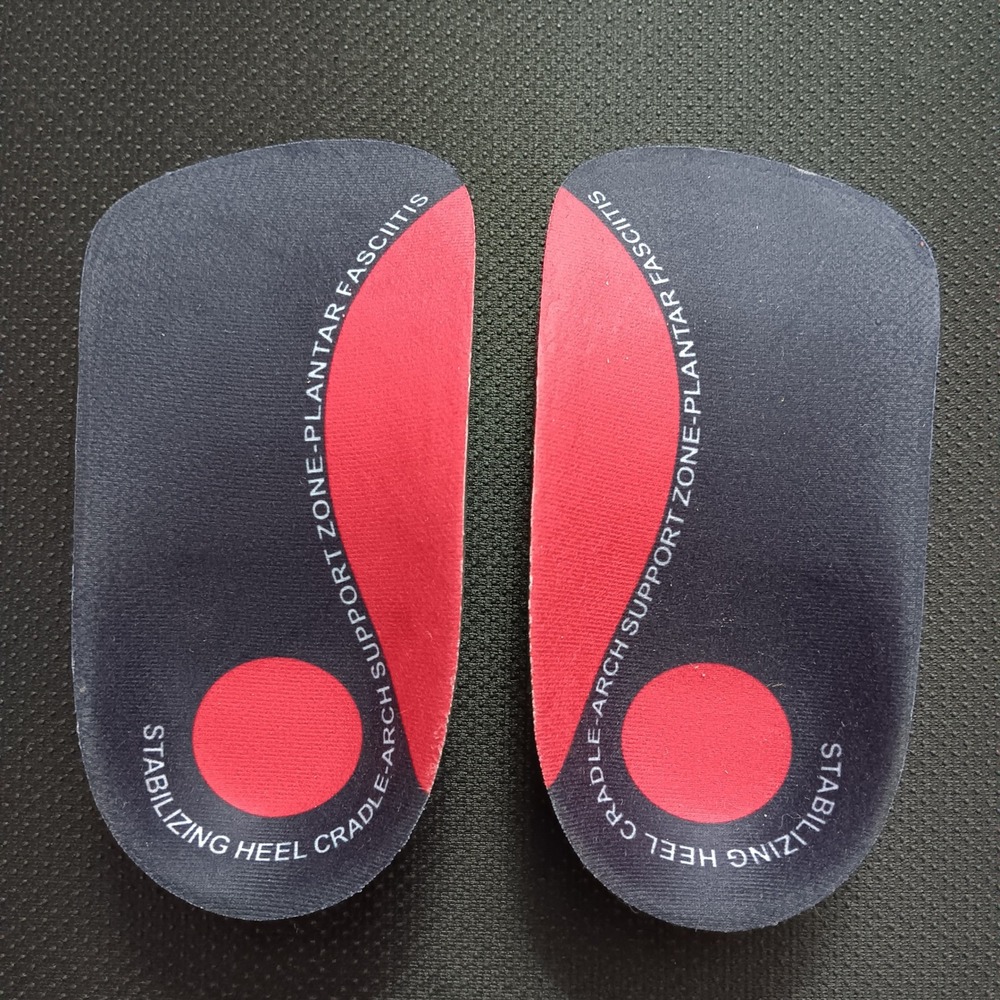 Ihuiniya Acupressure Insoles Women Size S 6-7 Red New Magnetic Massage Support